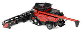 #44505 1/64 Case-IH Axial-Flow AF9 Tracked Combine with Corn & Draper Heads, Prestige Collection