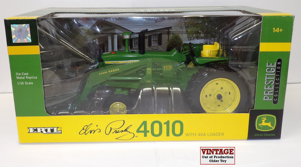 #45167 1/16 Elvis Presley John Deere 4010 Tractor with 46A Loader, Prestige Collection