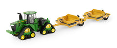 #45906 1/64 John Deere 9RX 590 Tractor with 2 1812DC Carry-All Scrapers