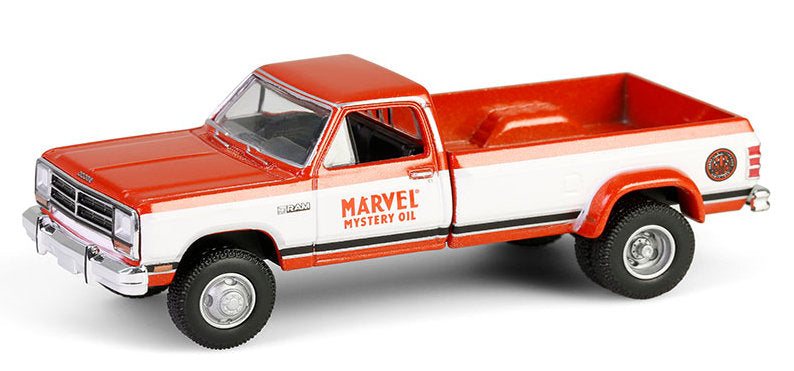 #46160-B 1/64 Marvel Mystery Oil 1989 Dodge Ram Dually Pickup