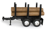 #46720 1/16 Big Farm Peterbilt 367 Logging Truck with Pup Trailer & Logs