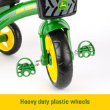 #46790 John Deere Green Steel Tricycle