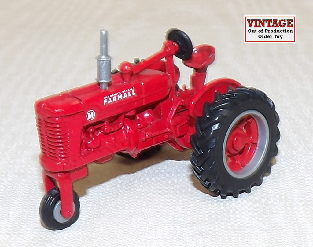 #4684 1/64 Farmall M Tractor with Single Front Wheel - No Package, AS IS