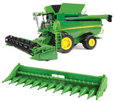 #47101SY 1/16 John Deere S690 Combine with Grain & Corn Heads - Sound & Lights Do Not Work