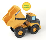 #47508 Build-a-Buddy John Deere Yellow Dump Truck