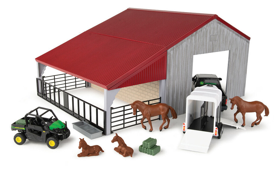 #47522 1/32 John Deere Weathered Barn Play Set