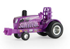 #47529C 1/64 New Holland "Survivor" Purple Puller Tractor - Chase Version