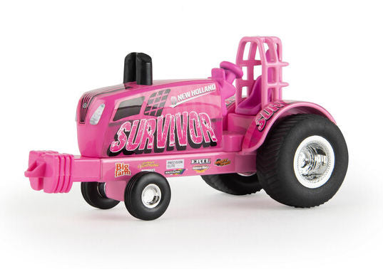 #47529 1/64 New Holland "Survivor" Pink Puller Tractor