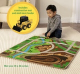 #47584 John Deere Kids Construction Playmat with Skid Steer