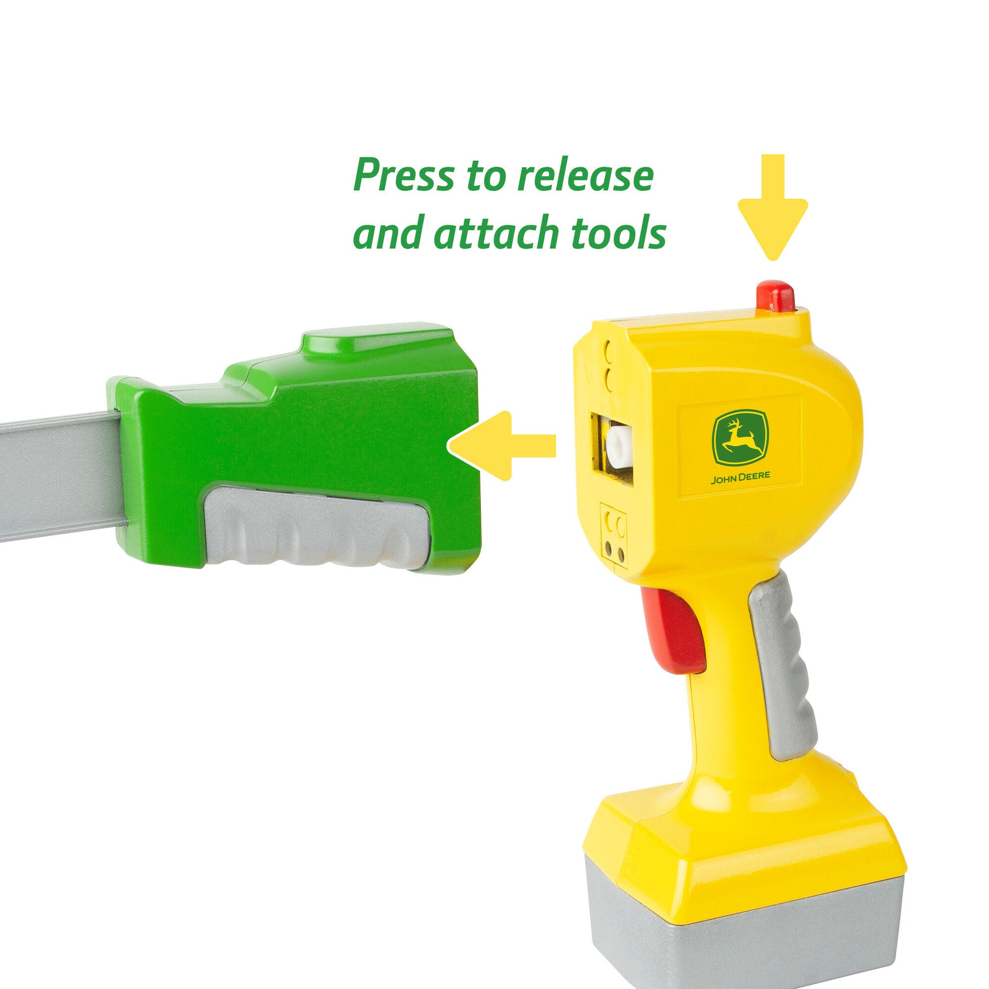 47614 #47614 John Deere Kids 2-in-1 Power Tool | Action Toys