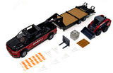 #47638 1/16 Case-IH Ram 3500 & Flatbed Trailer Construction Set
