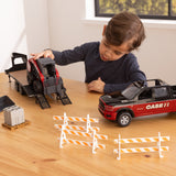 #47638 1/16 Case-IH Ram 3500 & Flatbed Trailer Construction Set