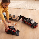 #47638 1/16 Case-IH Ram 3500 & Flatbed Trailer Construction Set