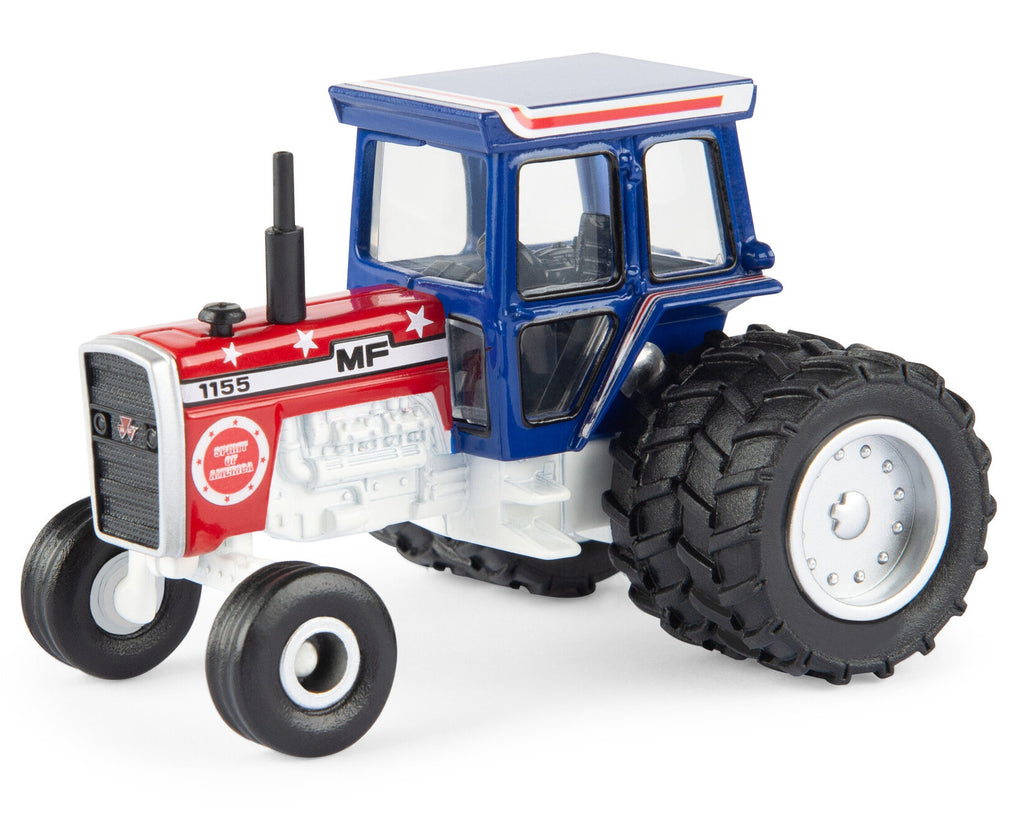 #47660 1/64 Massey Ferguson 1155 Spirit of America Tractor with Duals