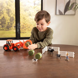 #47708 1/32 Kubota 15-pc Farm Play Set with Tractor