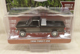 #48100-ECC 1/64 1990 Ford F-250 Pickup with Tool Box - Black Chrome Chase