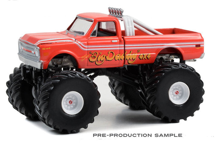 #49130-A 1/64 Big Daddy 1969 Chevrolet K20 Monster Truck