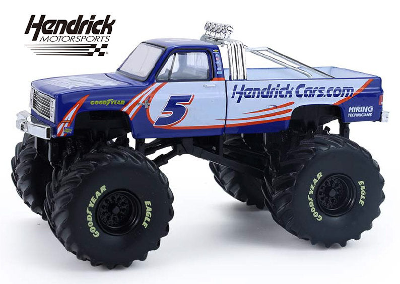 #49180-A 1/64 Hendrick Motorsports #5 HendrickCars.com 1981 Chevrolet K20 Monster Truck
