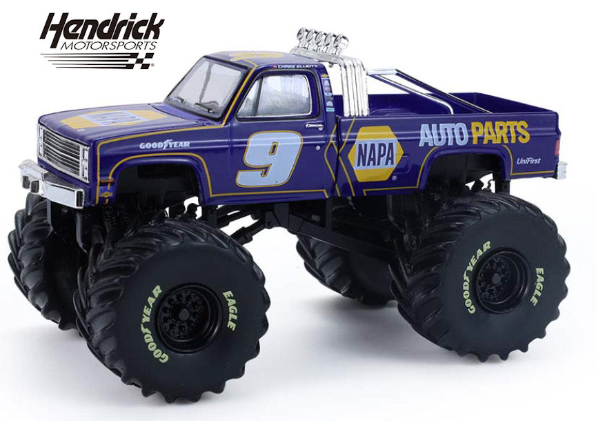 #49180-B 1/64 Hendrick Motorsports #9 NAPA 1984 Chevrolet C-20 Monster Truck