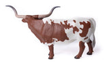 #500271 1/16 Red & White Texas Longhorn Steer