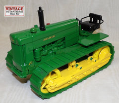 #5072 1/16 John Deere 40 Crawler with Rubber Tracks - No Box, AS IS