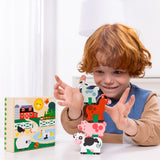 #50273 Wooden Animal Matching - Farm