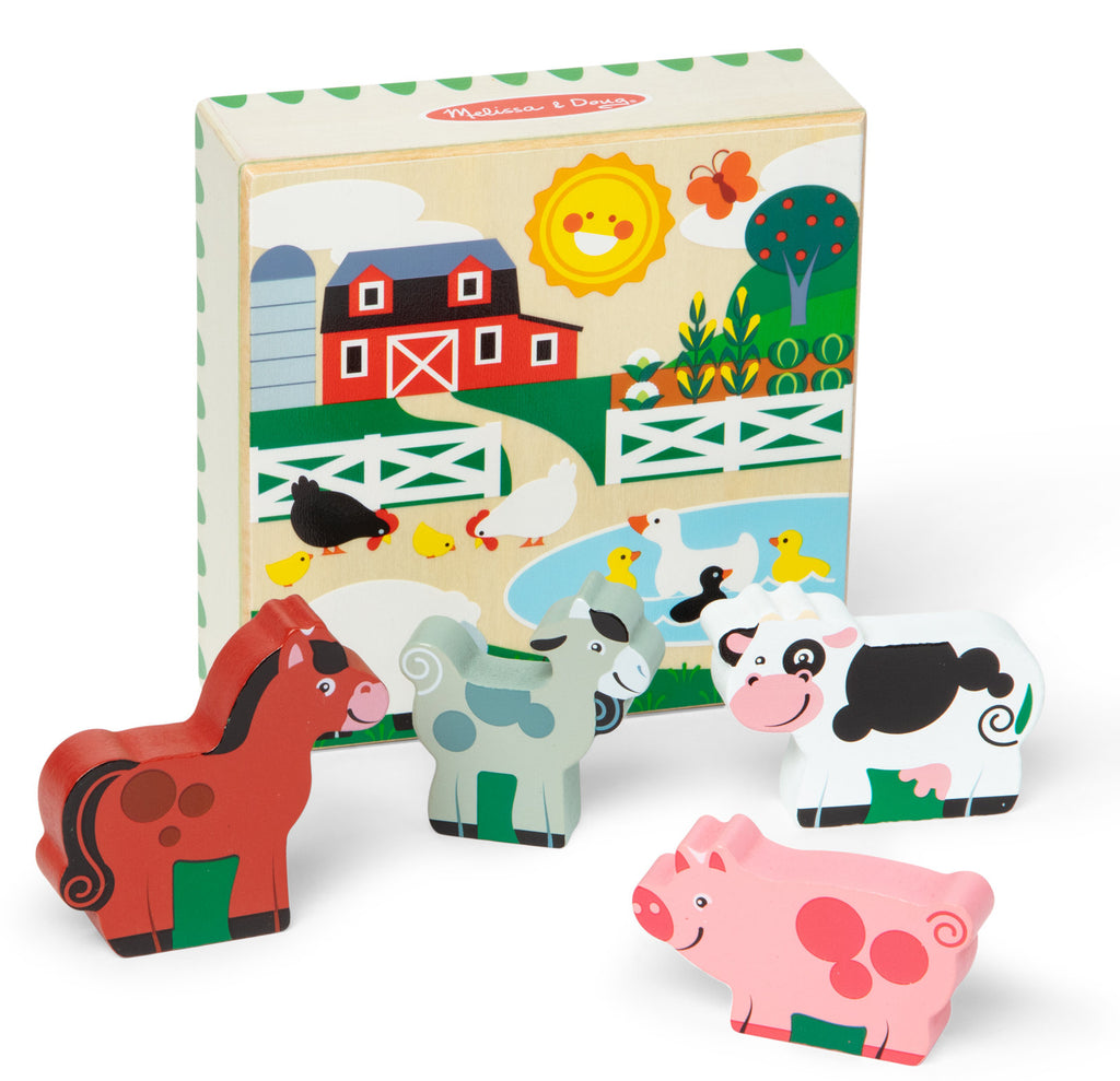 #50273 Wooden Animal Matching - Farm