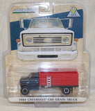 #51310-A 1/64 Blue & Red 1985 Chevrolet C60 Grain Truck