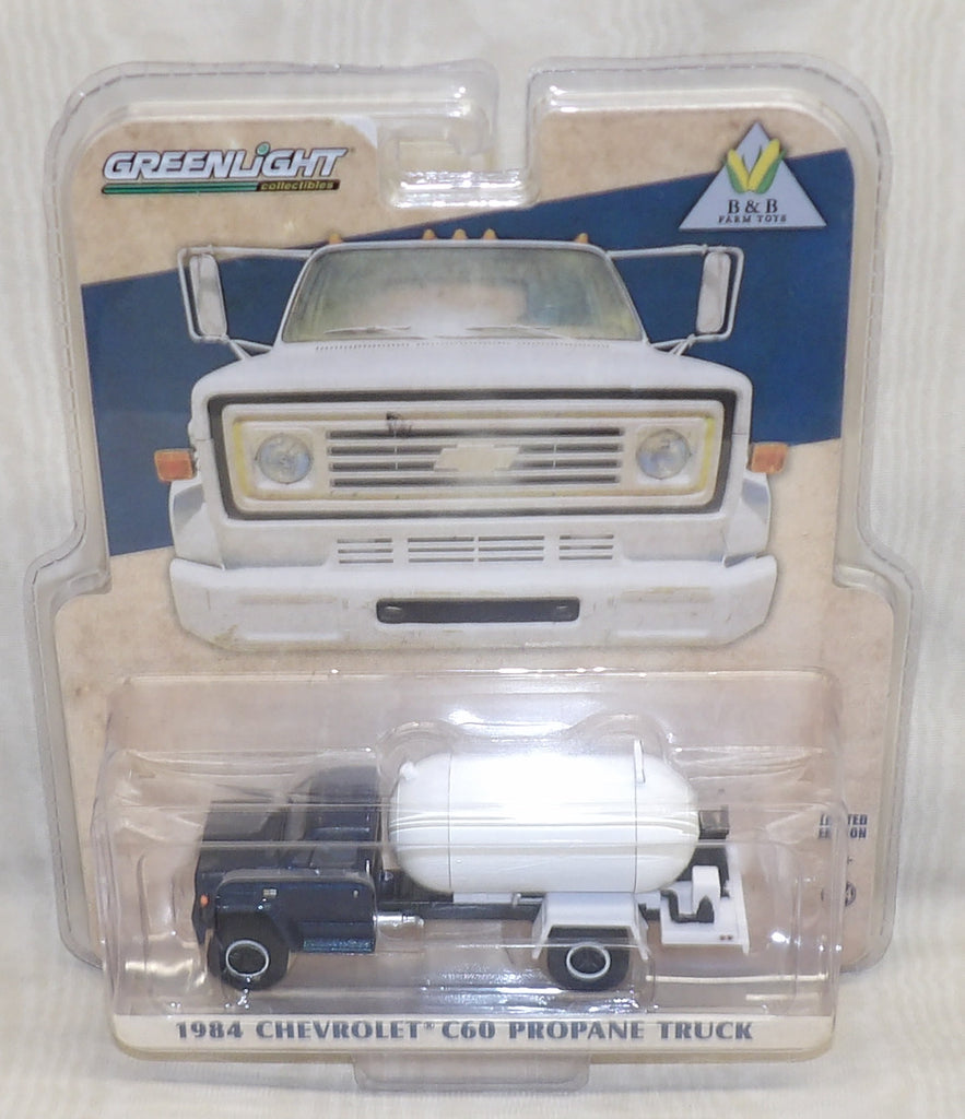 #51312-A 1/64 Blue 1984 Chevrolet C60 Propane Truck
