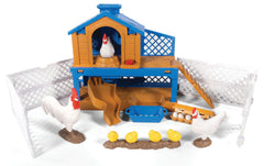 #515BC 1/20 Big Country Adventure Chicken Coop Playset, 11 Piece