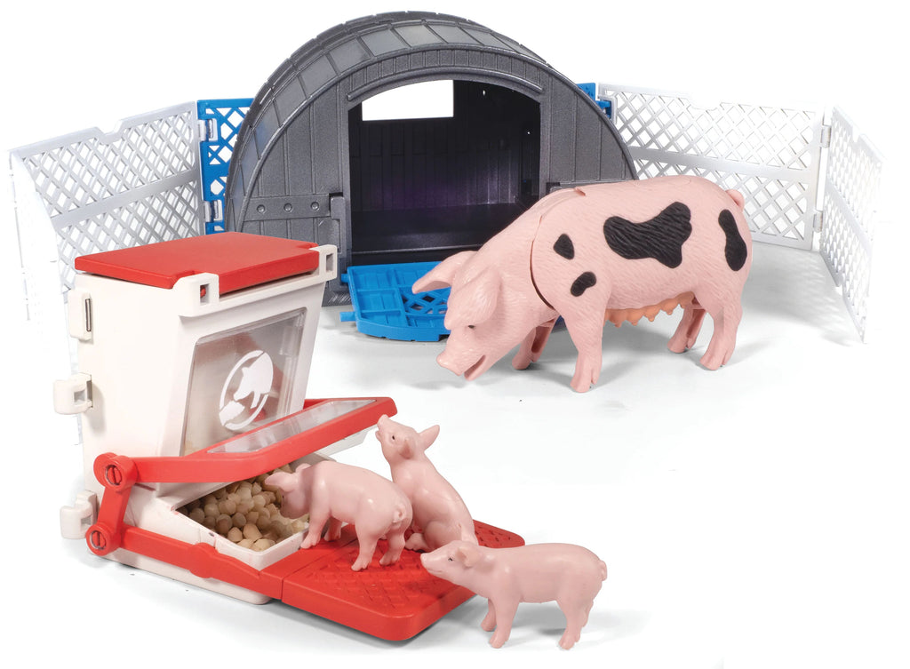 #518BC 1/20 Big Country Adventure Pig Hug Play Set, 10 Piece
