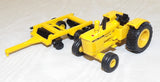 #5198 1/64 John Deere 5020 Tractor with Disk, Industrial Yellow - No Package, AS IS