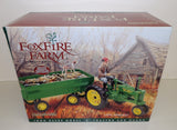 #5341CO 1/16 Foxfire Farm #10 "Late Harvest" John Deere Model B Tractor & Wagon Set
