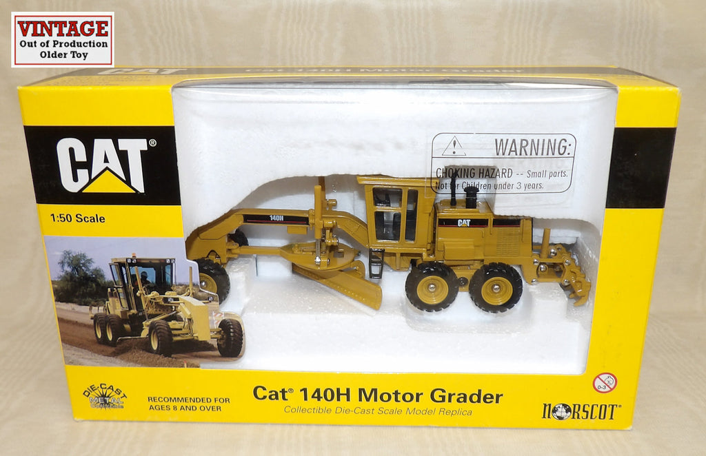 #55030 1/50 Cat 140H Motor Grader, Pre-Owned
