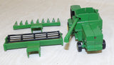 #550EO 1/80 John Deere Titan II Combine with 2 Heads - No Box, AS IS