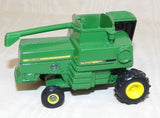 #550EO 1/80 John Deere Titan II Combine with 2 Heads - No Box, AS IS