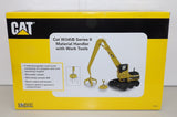 #55122 1/50 Cat W345B Series II Material Handler with Work Tools, Pre-Owned