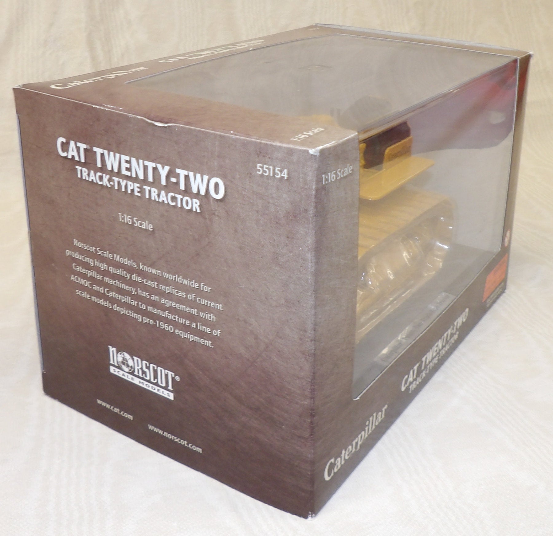 55154 1/16 Caterpillar Twenty-Two Track Type Tractor | Action Toys