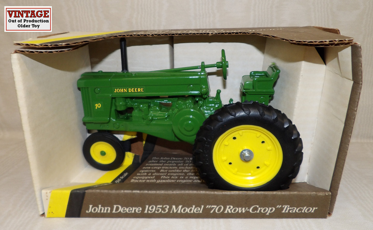 #5611DO 1/16 John Deere 1953 Model 70 Row-Crop Narrow Front Tractor