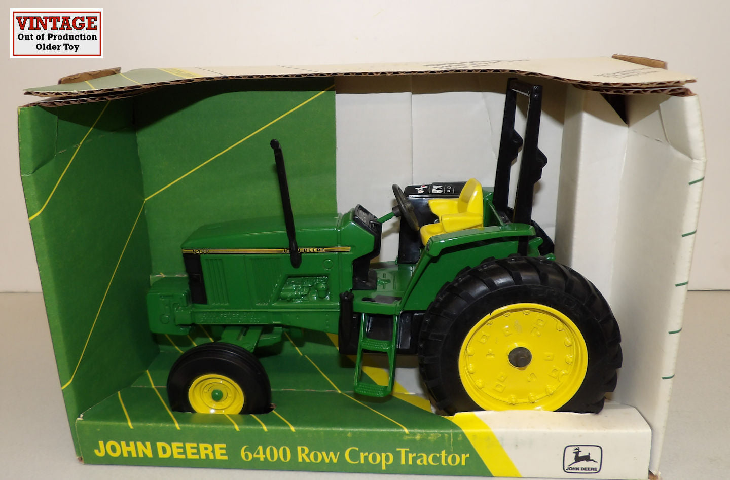 #5666DA 1/16 John Deere 6400 Row Crop Tractor with ROPS, Collector Edition