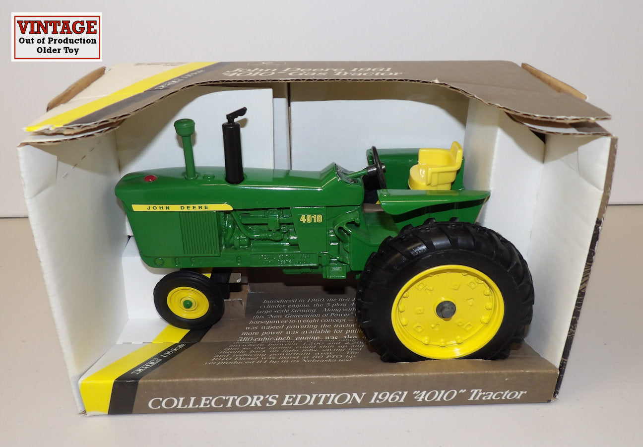 #5716DA 1/16 John Deere 1961 4010 Gas Narrow Front Tractor, Collectors Edition