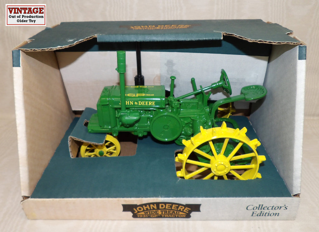 #5798DA 1/16 1931 John Deere Wide Tread "GP" Narrow Front Tractor Collectors Edition