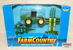 #5805 1/64 John Deere Tractor and Implement Set