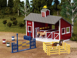 #59197 1/32 Stablemates Little Red Stable Set