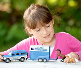 #59216 1/32 Breyer Farms Land River & Tag-A-Long Trailer