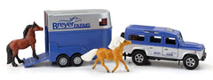 #59216 1/32 Breyer Farms Land River & Tag-A-Long Trailer
