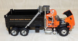 #60-0027 1/64 Orange J & B Supplies Mack Granite Dump Truck - Missing Cylinder