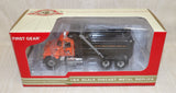 #60-0027 1/64 Orange J & B Supplies Mack Granite Dump Truck - Missing Cylinder