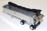 #60-1998 1/64 D&D Hauling & Excavating Kenworth W900L with 60" Flat Top Sleeper & MAC Coal End Dump Trailer