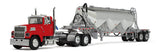 #60-2103 Heil Red Ford LTL 9000 Day Cab with Heil Pneumatic Tank Trailer